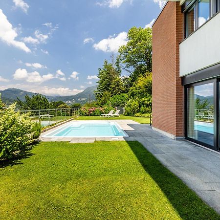 Villa Girandola With Private, Heated Pool ルガーノ エクステリア 写真