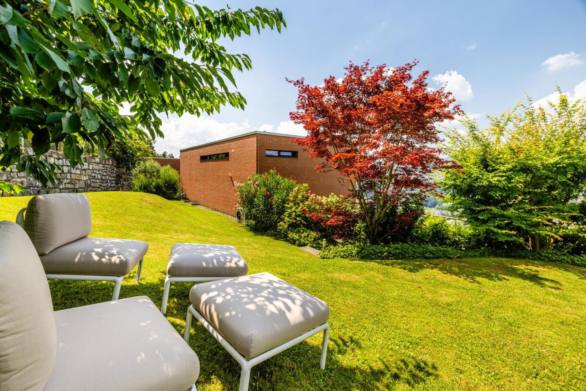 Villa Girandola With Private, Heated Pool ルガーノ エクステリア 写真